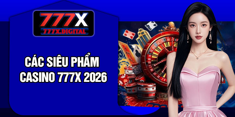 Các siêu phẩm casino 777x 2026